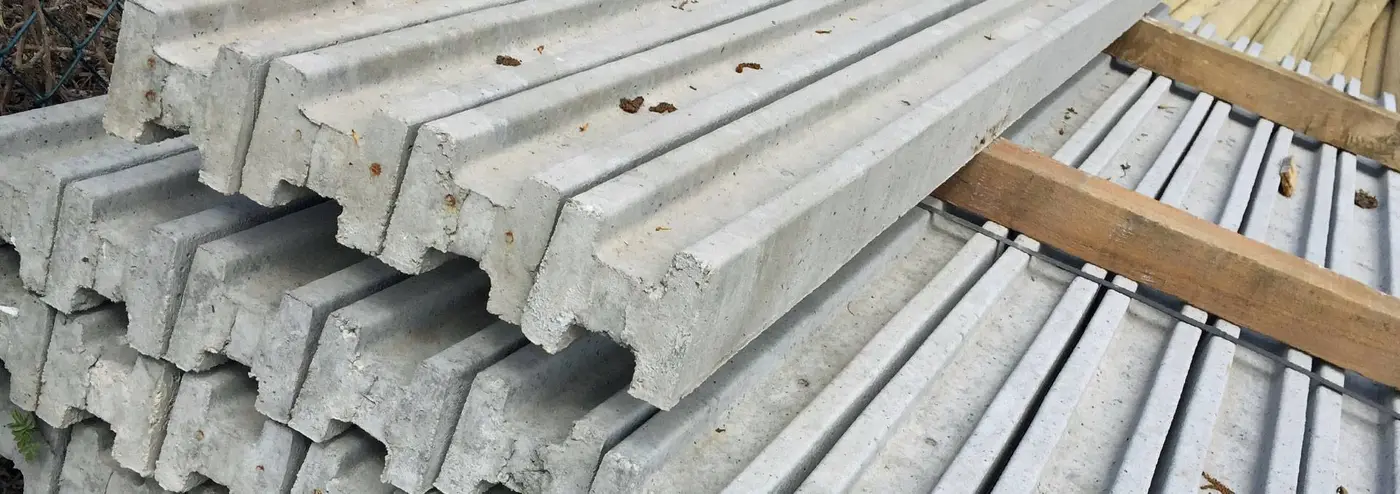 Concrete Fencing Components