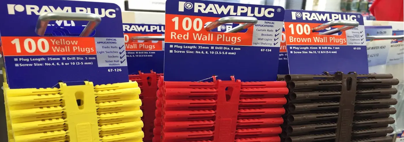 Rawl plugs